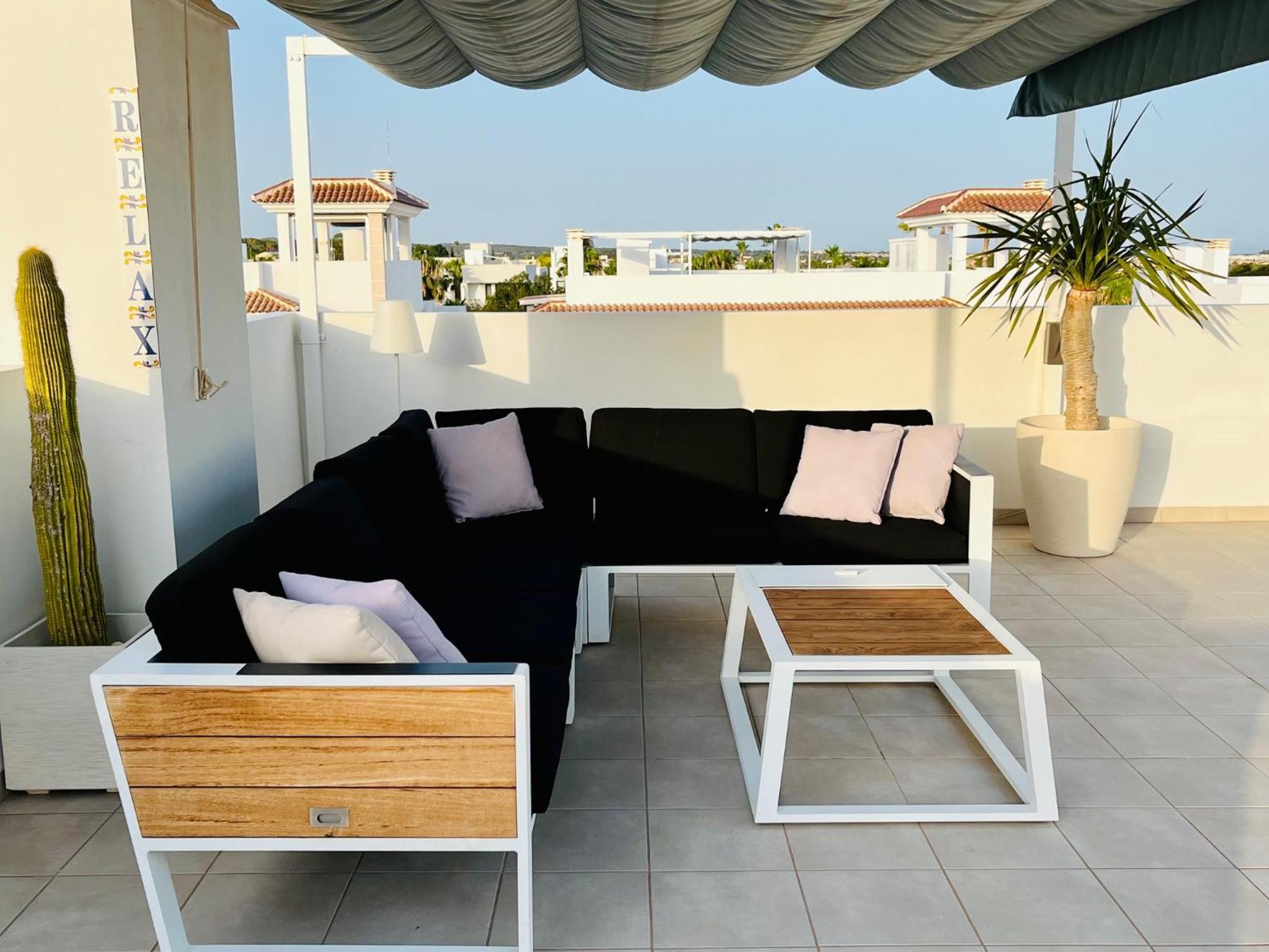 Fortuna Penthouse With Roof Terrace, Ac And Pool Rojales Zewnętrze zdjęcie